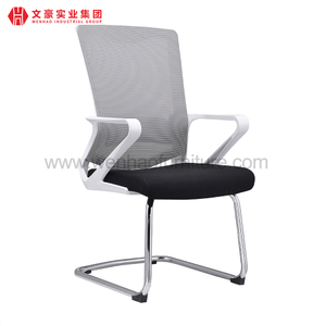 Современный офисный стул для конференций с сеткой и стальной рамой Производитель мягких настольных стульев в Китае