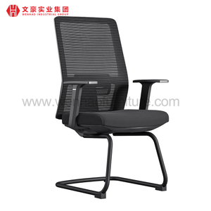 Современные черные стулья офиса конференц-зала сетки обитые стулом стола