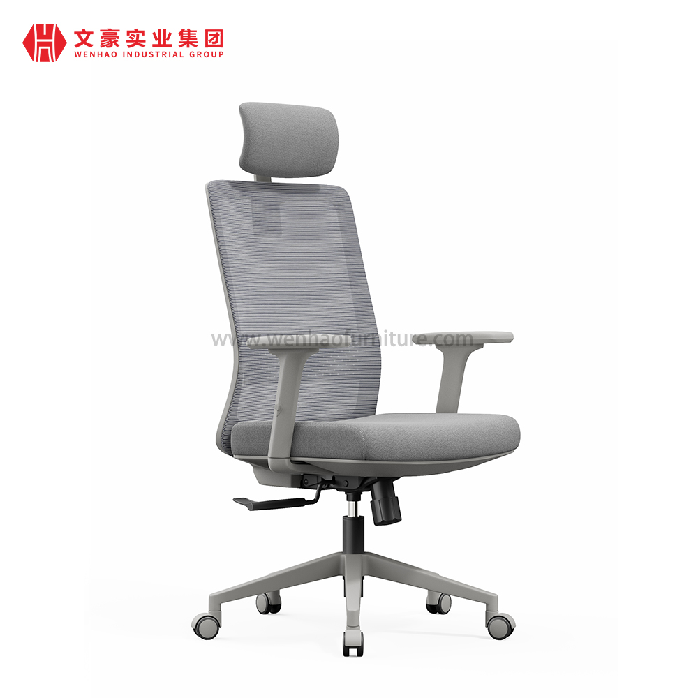 Эргономичное офисное кресло Guangdong с полной сеткой Silla De Oficina с адаптивной поясничной поддержкой, поворотное офисное кресло для исполнительного директора