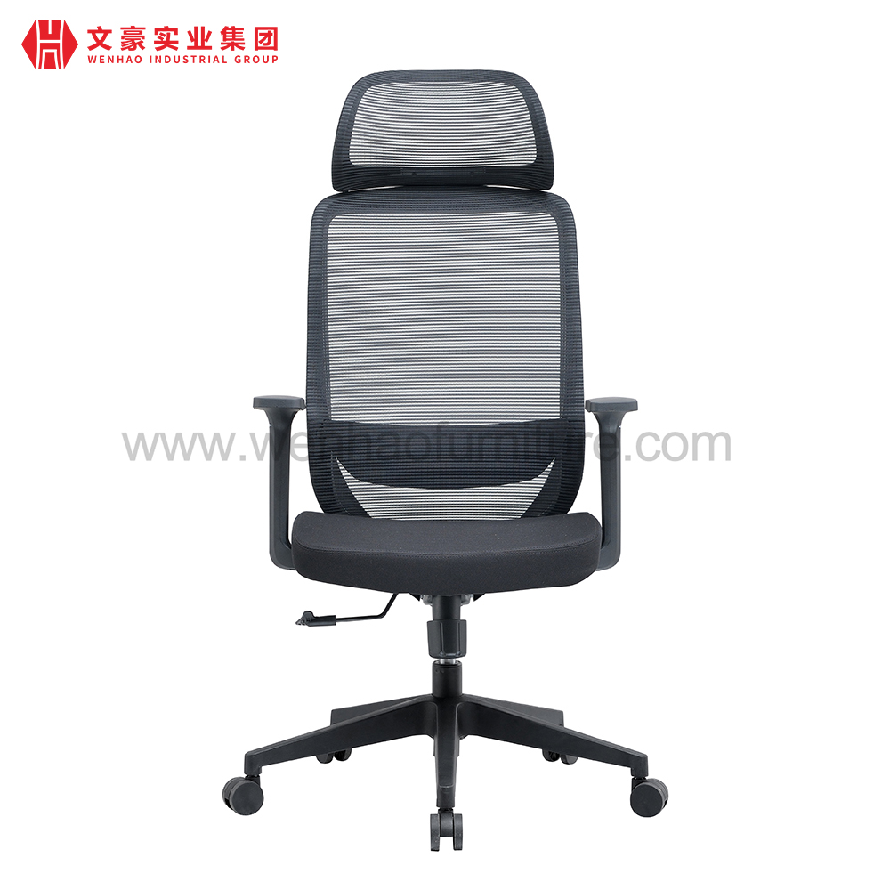 Вращение стула офиса сетки высокозаднее эргономическое и исполнительный стул с регулируемым подголовником