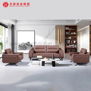 Wenhao представительский офисный диван тканевый диван кожаные диваны мебельный бренд