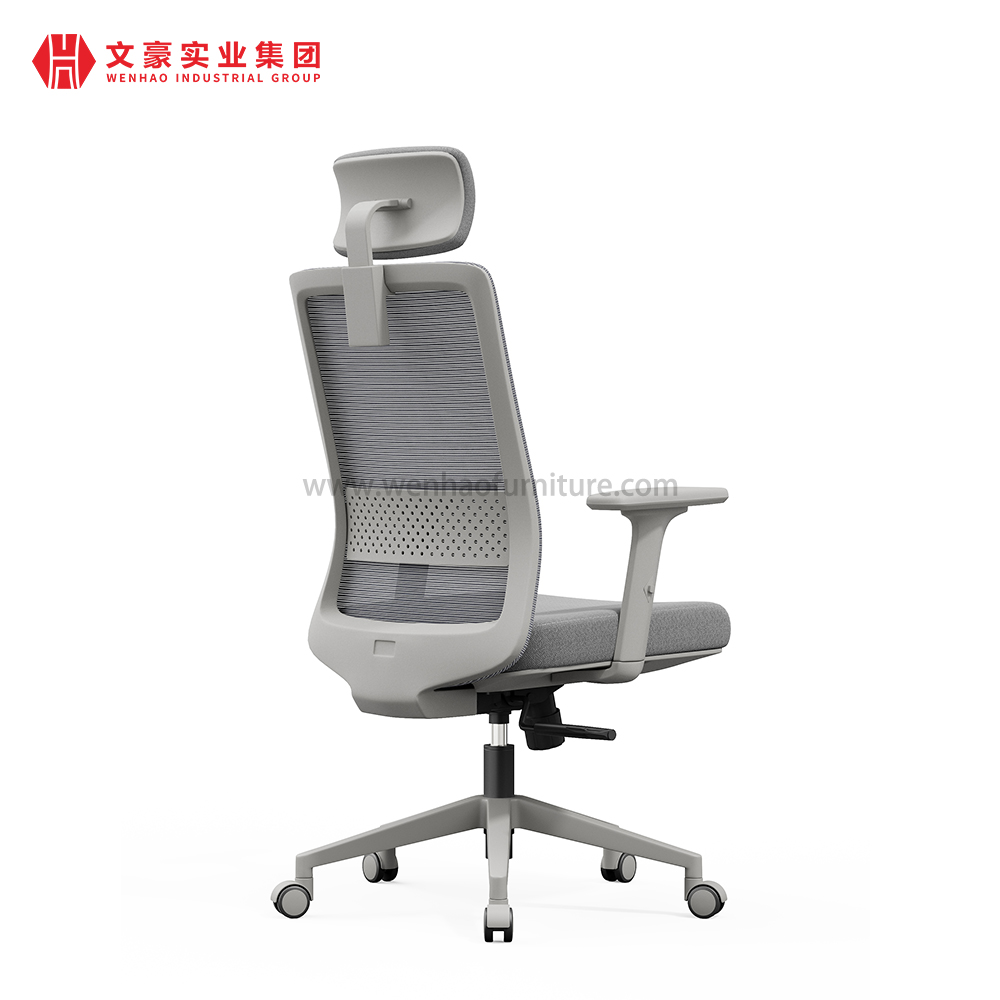 Эргономичное офисное кресло Guangdong с полной сеткой Silla De Oficina с адаптивной поясничной поддержкой, поворотное офисное кресло для исполнительного директора