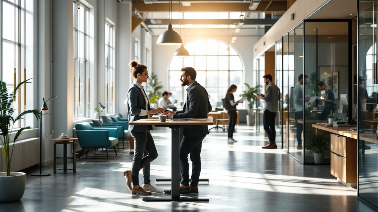 регулируемый постоянный стол